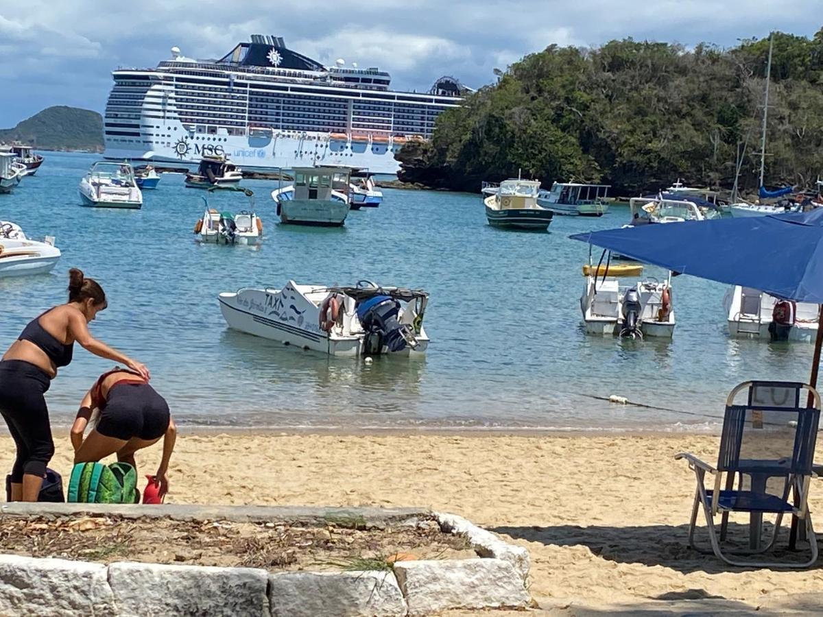 Praia Dos Ossos Guest House - Buzios Com Pe Na Areia Eksteriør billede